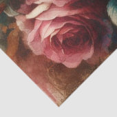 ヴィンテージかわいらしバラ&ボタニカルコラージデクページ 薄葉紙 (詳細)