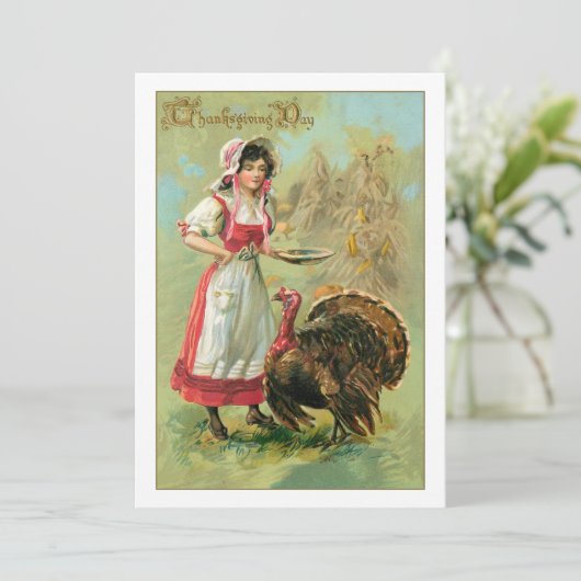 ヴィンテージかわいらしファームガール シーズンカード (スタンド正面)