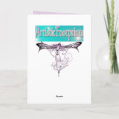 ヴィンテージかわいらしフェアリーデカール カード (裏面)