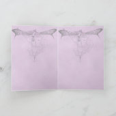 ヴィンテージかわいらしフェアリーデカール カード (内部)