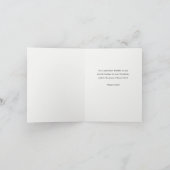 ヴィンテージかわいらしフローラクロスパーソナライズされたイースター シーズンカード (内部)