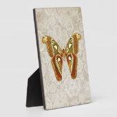 ヴィンテージかわいらしモスボタニカルテーブルトップ フォトプラーク (側面)