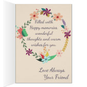 ヴィンテージかわいらし聖パトリックの日の複製 (内側 (右))