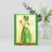 ヴィンテージかわいらし聖パトリックの日、クラッパドルのコピー ポストカード (スタンド正面)