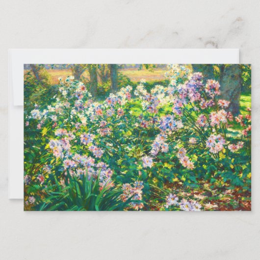 ヴィンテージかわいらし花ウィンドフラワーイラストレーション (正面)