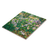 ヴィンテージかわいらし花ウィンドフラワーイラストレーション タイル (側面)