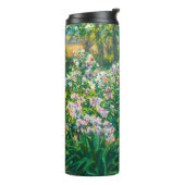 ヴィンテージかわいらし花ウィンドフラワーイラストレーション タンブラー (回転左)