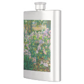 ヴィンテージかわいらし花ウィンドフラワーイラストレーション フラスク (左)