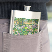 ヴィンテージかわいらし花ウィンドフラワーイラストレーション フラスク (インサイチュ)