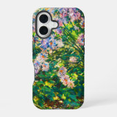 ヴィンテージかわいらし花ウィンドフラワーイラストレーション iPhone 16ケース