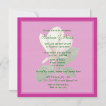 ヴィンテージかわいらし花ピンクブライダルシャワー