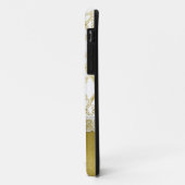 ヴィンテージかわいらし金ゴールドとホワイトラティスiPhone 5ケース Case-Mate iPhoneケース (裏面/左)