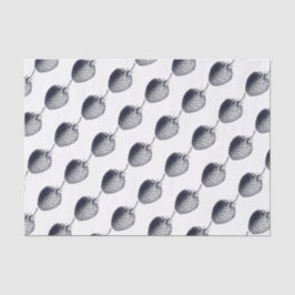 ヴィンテージかビクトリアンないちごの版木、銅版、版画 薄葉紙