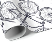 ヴィンテージかビクトリアンな自転車 ラッピングペーパー (ロールコーナー)