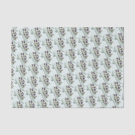 ヴィンテージかビクトリアンな花の靴 薄葉紙