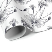 ヴィンテージかビクトリアンな花 ラッピングペーパー (ロールコーナー)