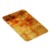 ヴィンテージがこぼれた赤 マグネット (右側)