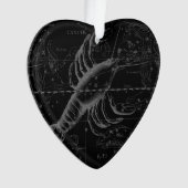 ヴィンテージがんコンステレーションマップHevelius 1690 オーナメント (正面)