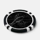 ヴィンテージがんコンステレーションマップHevelius 1690 ポーカーチップ (シングル)