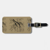 ヴィンテージがんコンステレーションマップHevelius 1690 ラゲッジタグ (正面横)