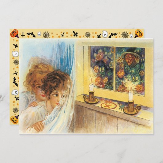 ヴィンテージがゴブリンを出す来夜 招待状 (正面/裏面)