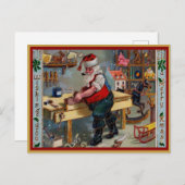 ヴィンテージがサンタメリークリスマス工房 シーズンポストカード (正面/裏面)