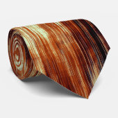 ヴィンテージがベージュの上で茶色または珊瑚の汚れ ネクタイ (ロール)