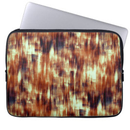 ヴィンテージがベージュの上で茶色または珊瑚の汚れ ラップトップスリーブ