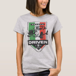 ヴィンテージがレースに勝つために動かされる Tシャツ