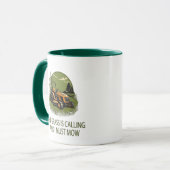 ヴィンテージが呼び寄せていて刈らねばならないおもしろい マグカップ (正面左)