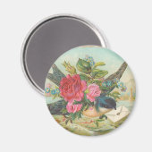 ヴィンテージが手紙を配達する マグネット (正面/裏面)