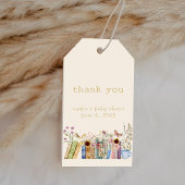 ヴィンテージが新しいチャプター赤ちゃんシャワーを予約 ギフトタグ