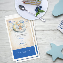 ヴィンテージが月の赤ちゃんシャワーを浴びる