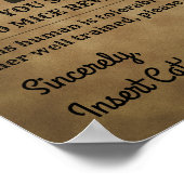 ヴィンテージが欲しい猫のポスター ポスター (角)