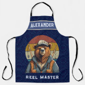 ヴィンテージが漁師に贈る退職金を負担パパ エプロン (正面)