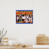 ヴィンテージが猫をいけな歌うアンソニー・シアター ポスター (キッチン)