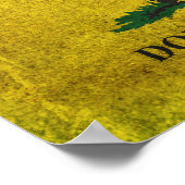 ヴィンテージが私にガッズデン国旗を踏みつけない ポスター (角)