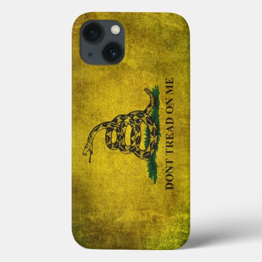 ヴィンテージが私にガッズデン国旗を踏みつけない Case-Mate iPhoneケース (裏面)