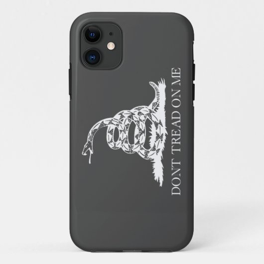 ヴィンテージが私のガッズデン国旗を踏みつけない Case-Mate iPhoneケース (裏面)