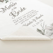 ヴィンテージが花嫁の母を大切にする引用文 シェルパブランケット (3/4)