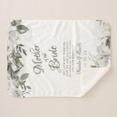 ヴィンテージが花嫁の母を大切にする引用文 シェルパブランケット (正面(横))