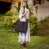 ヴィンテージが象を引く トートバッグ