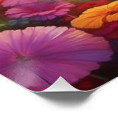 ヴィンテージが魅惑の湖を夢見る ポスター (コーナー)