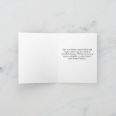 ヴィンテージきのこハウス クリスマスカード えとノーム カード (内部)