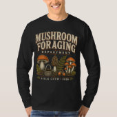 ヴィンテージきのこ採集部 Tシャツ (正面)