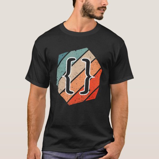 ヴィンテージくもの巣開発者Css JavascriptおよびHtml 5 Tシャツ (正面)
