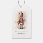 ヴィンテージくるみクラッカー&メリークリスマス ギフトタグ (正面)