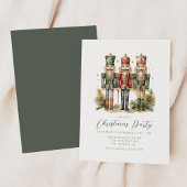 ヴィンテージくるみ割りクリスマスパーティー 招待状