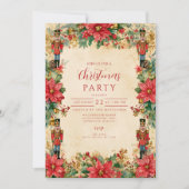 ヴィンテージくるみ割り 招待状 (正面)