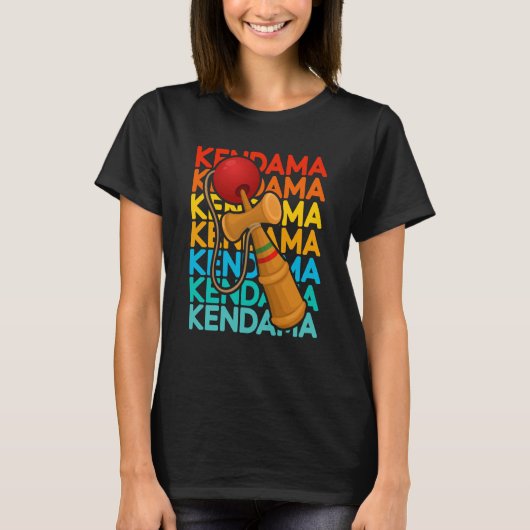 ヴィンテージけん玉 Tシャツ (正面)